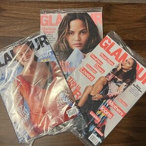 Glamour Magazine Lot - Trio of Issues